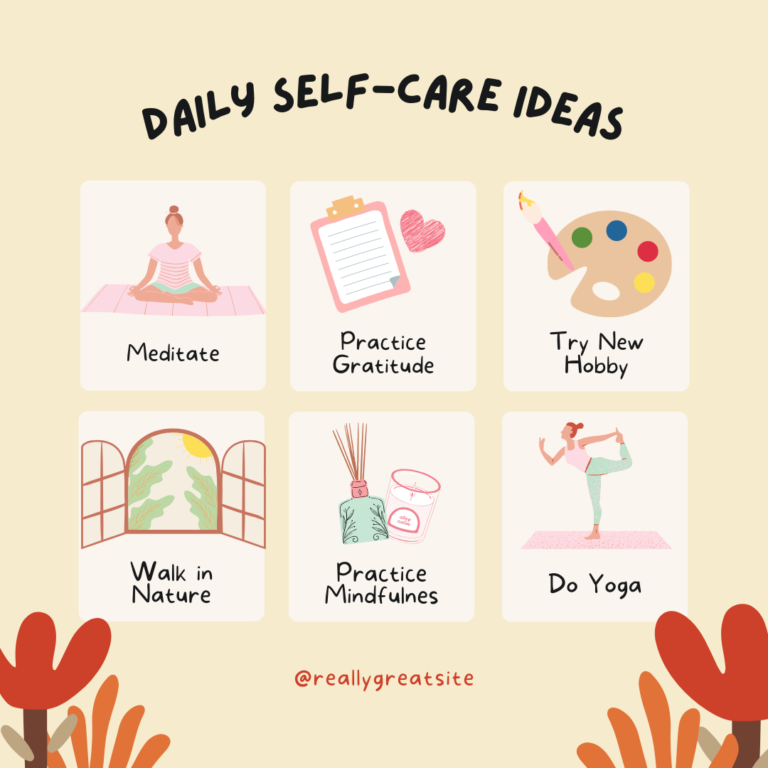 daily Self-care ideas