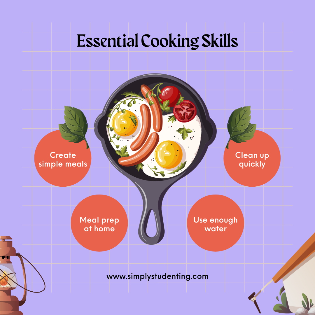 Blog Post: 7 Essential Cooking Skills Every Student Should Master.